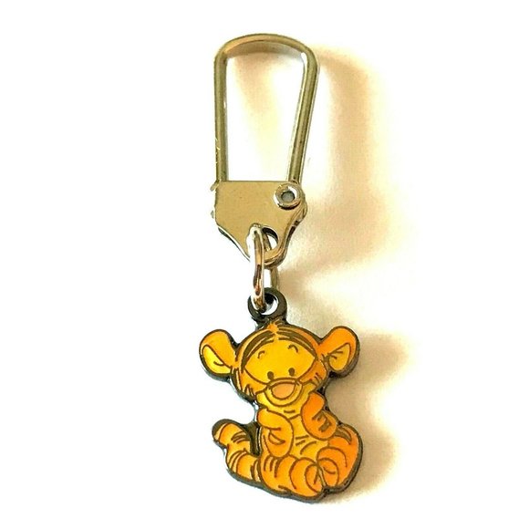 Vintage Disney Tigger Zipper Pull Purse Charm Winnie The Pooh Vintage Disneyana - Picture 1 of 7